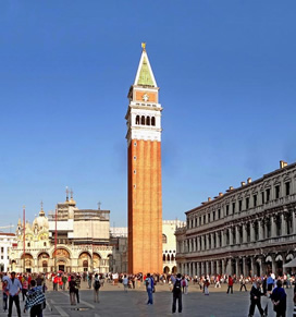 Il Campanile di San Marco a Venezia