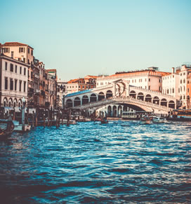 Il Canal Grande a Venezia