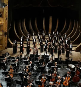 Una foto del Teatro la Fenice di Venezia