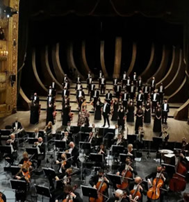 A photo of Teatro La Fenice in Venice