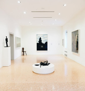 A room inside Peggy Guggenheim Museum in Venice